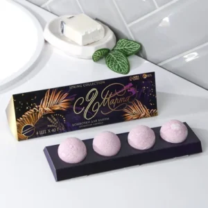 happy holidays bath bomb boxes