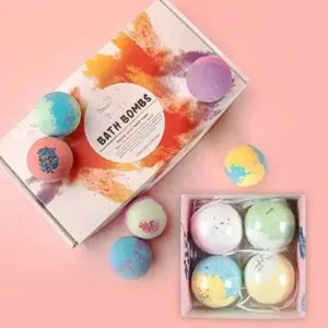 rainbow bath bomb boxes